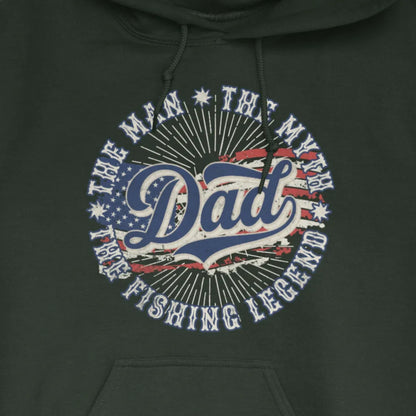 Forest Green, Legendary Dad Fishing Hoodie – fish-room