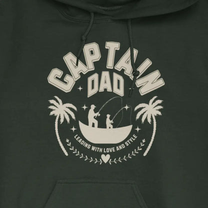 Forest Green, Captain Dad Hoodie – fish-room