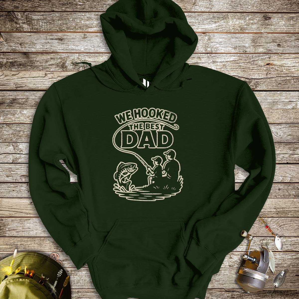 We Hooked the Best Dad Hoodie