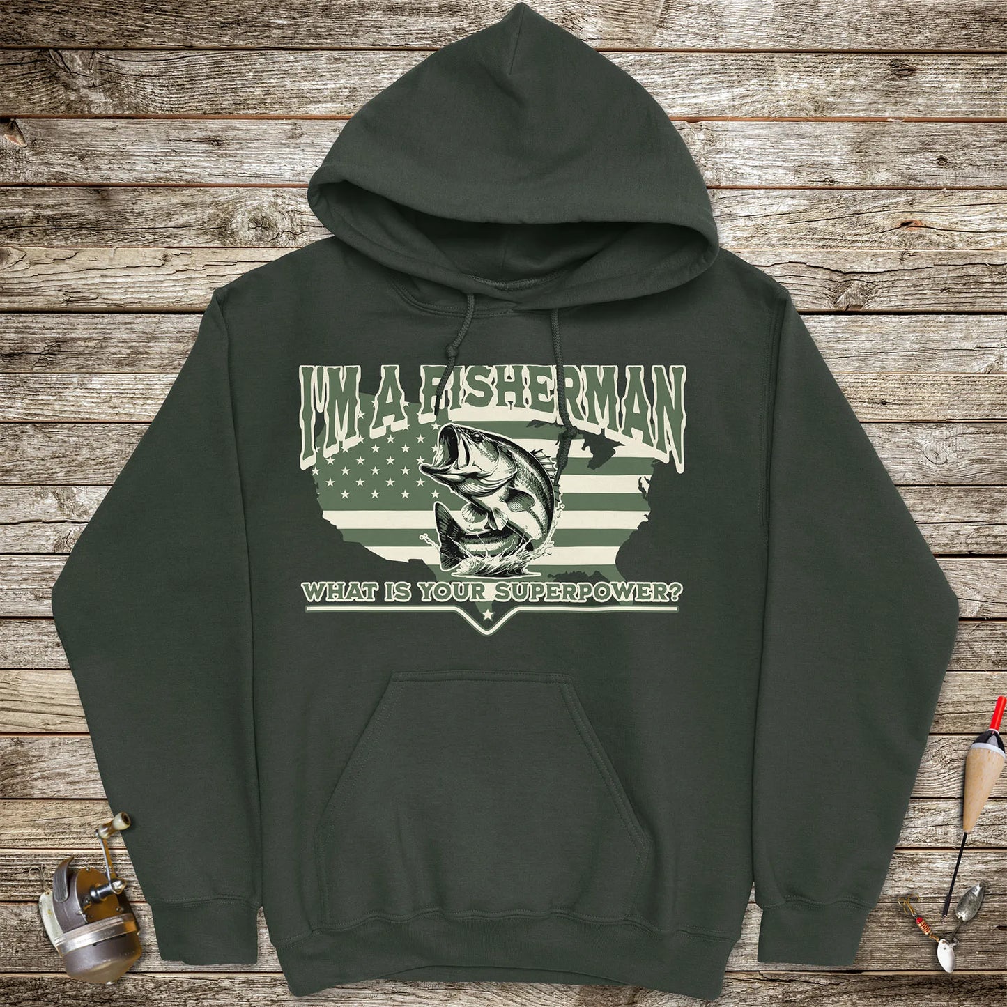 Fisherman Superpower Hoodie