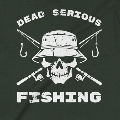 Forest Green, Dead Serious Fishing Sweatshirt – fish-room