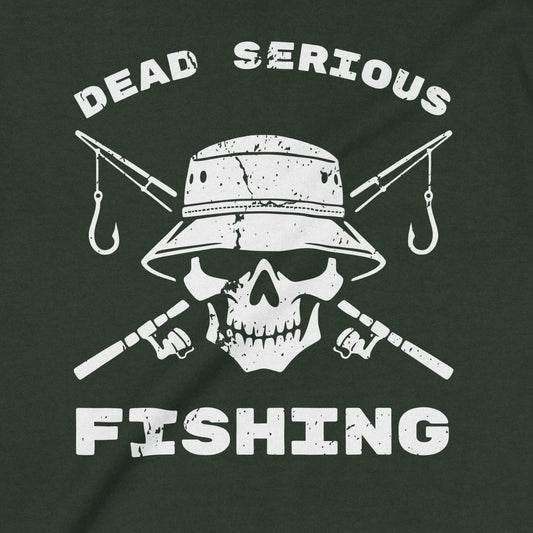 Forest Green, Dead Serious Fishing Sweatshirt – fish-room