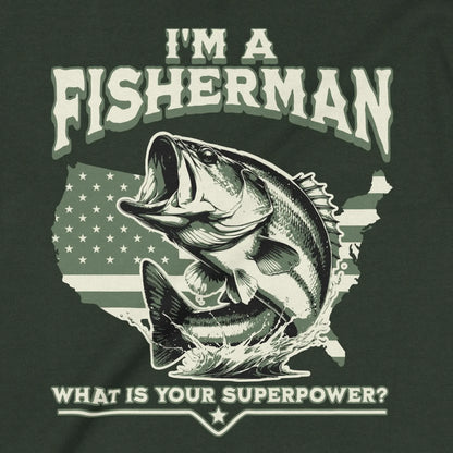 Forest Green, Fisherman Superpower Sweatshirt – fish-room