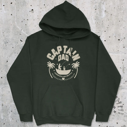 Forest Green, Captain Dad Hoodie – fish-room