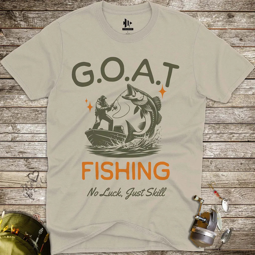 GOAT Fishing Tee - FISH-ROOM LLC