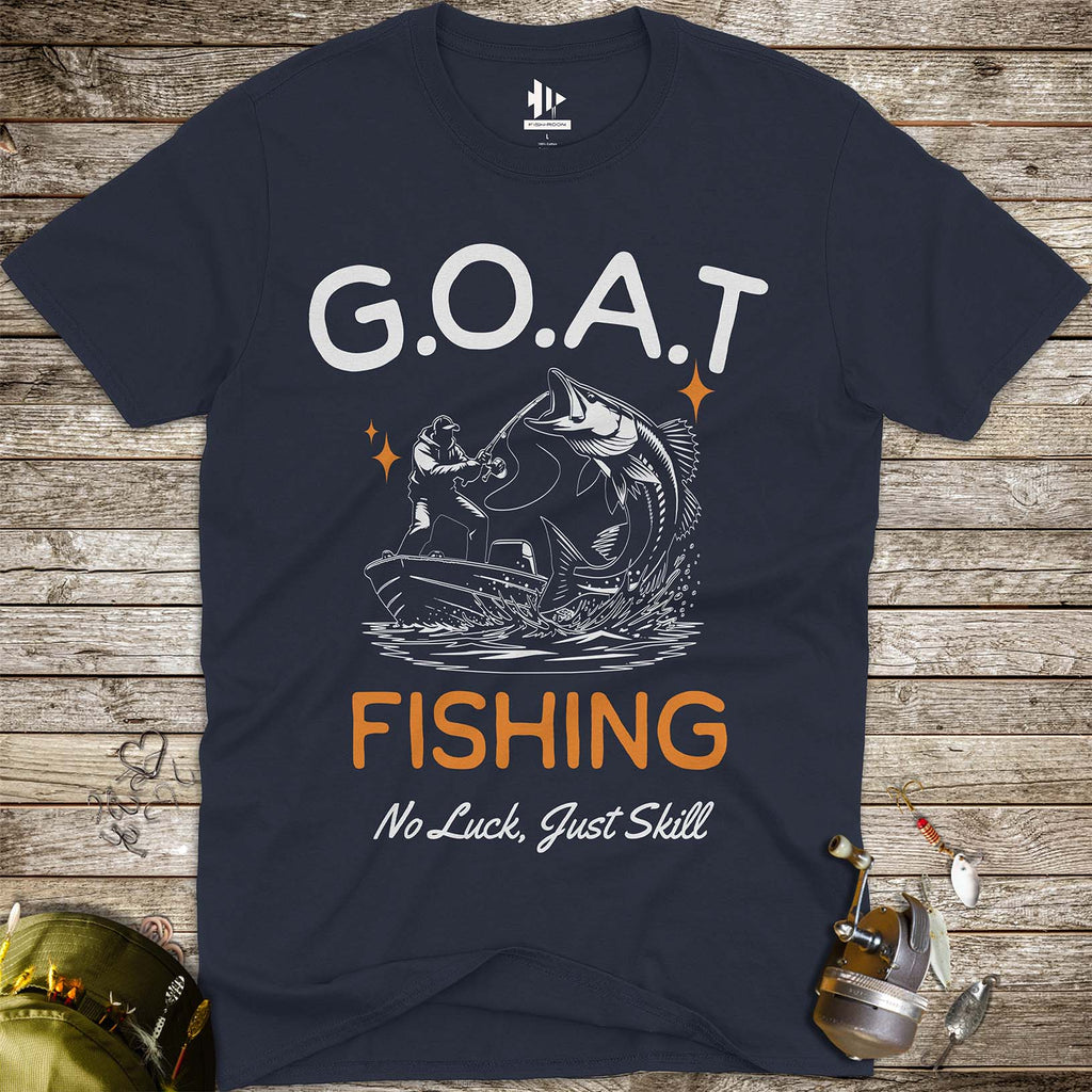 GOAT Fishing Tee - FISH-ROOM LLC