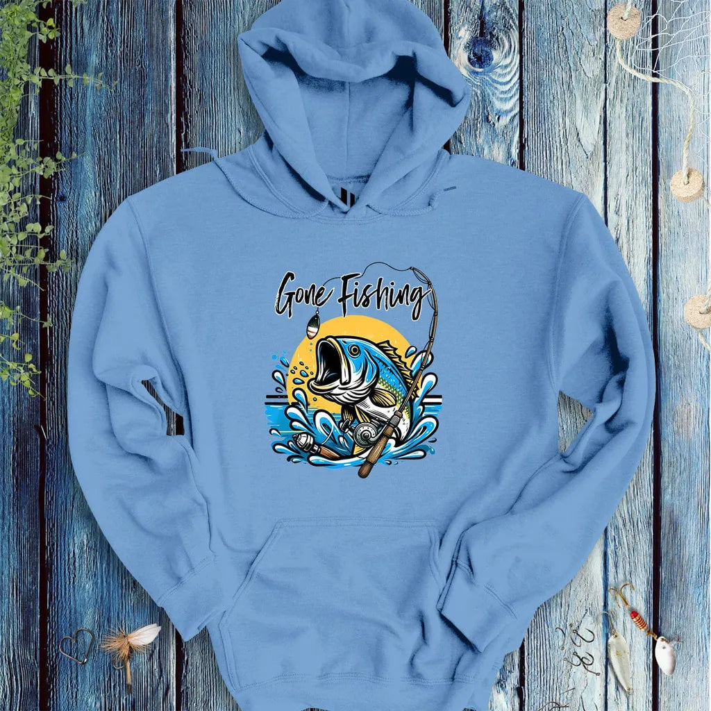 Gone Fishing Hoodie - FISH - ROOM LLC