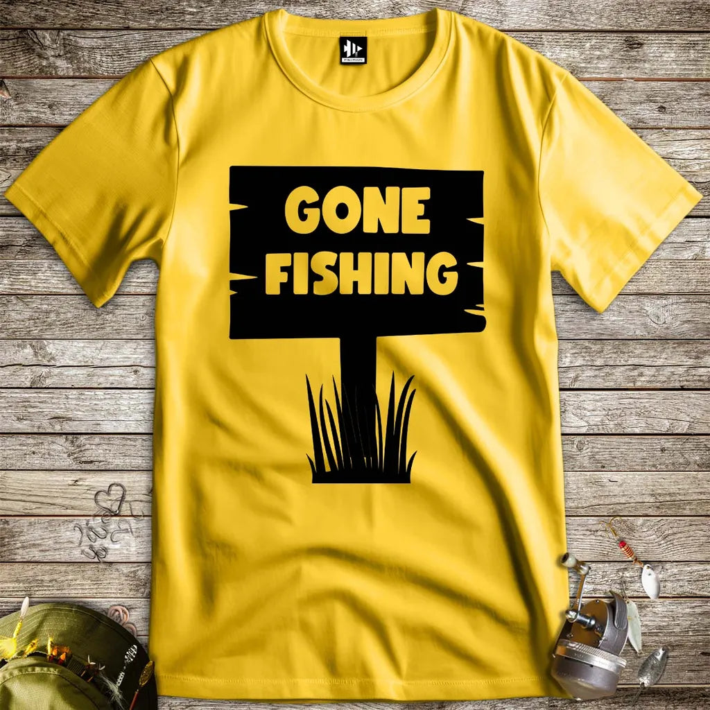 Gone Fishing Tee - FISH - ROOM LLC