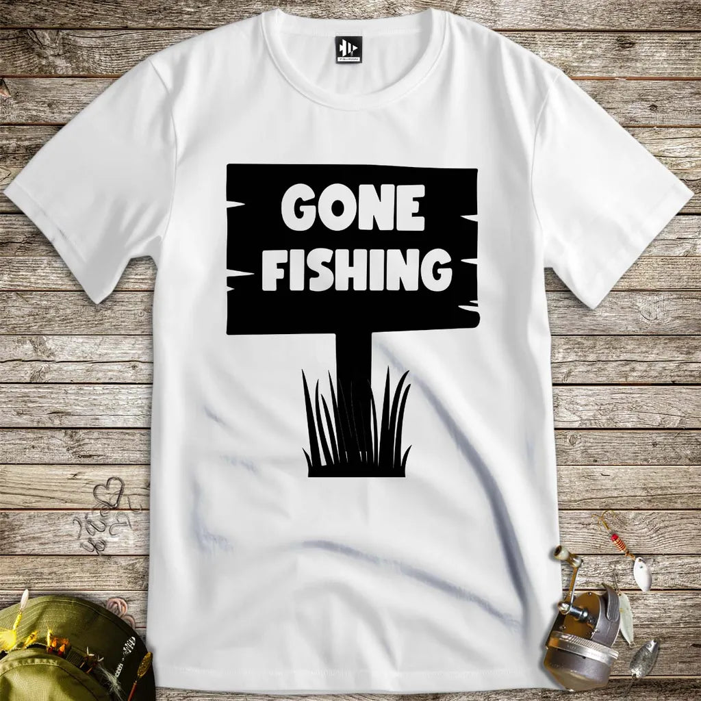 Gone Fishing Tee - FISH - ROOM LLC
