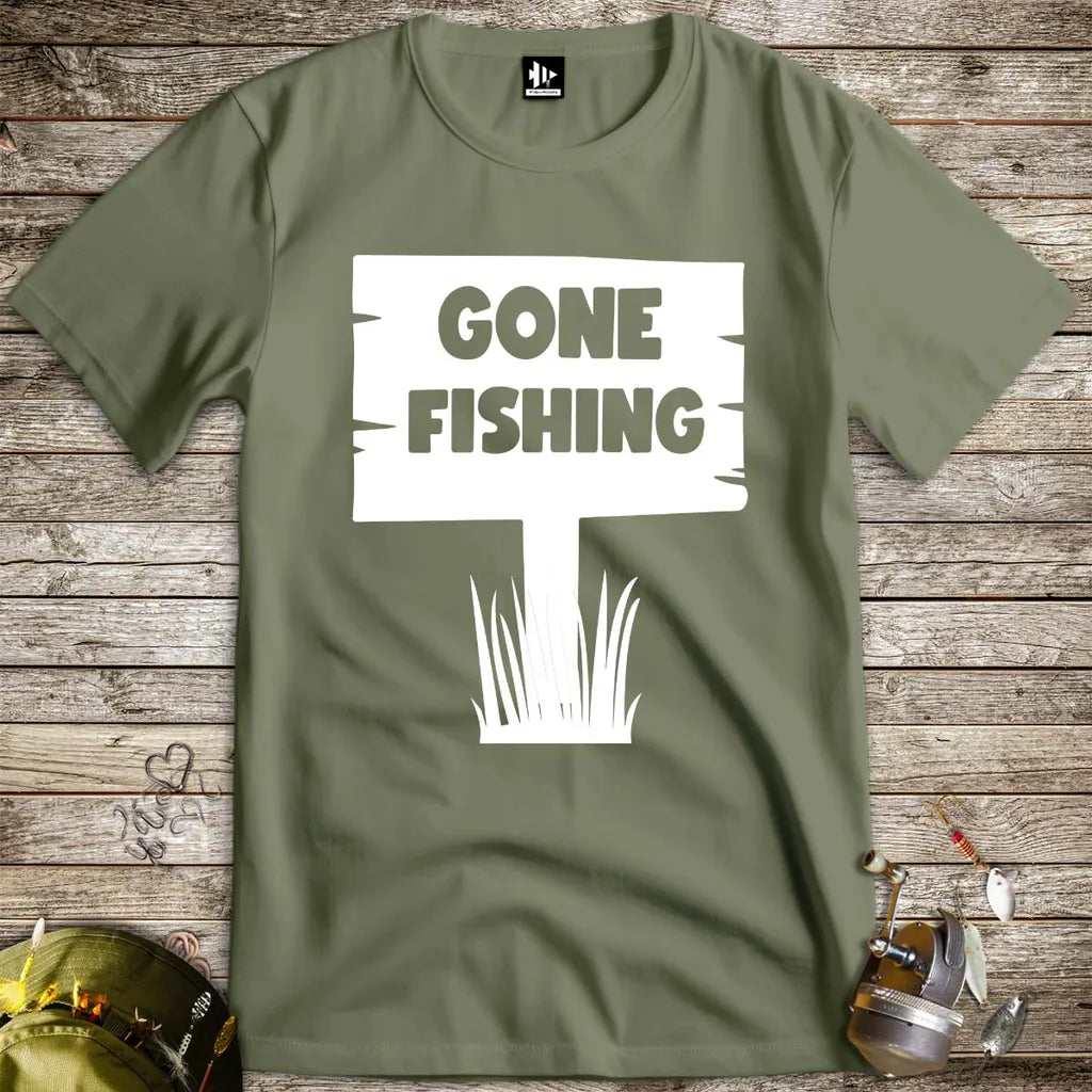 Gone Fishing Tee - FISH - ROOM LLC