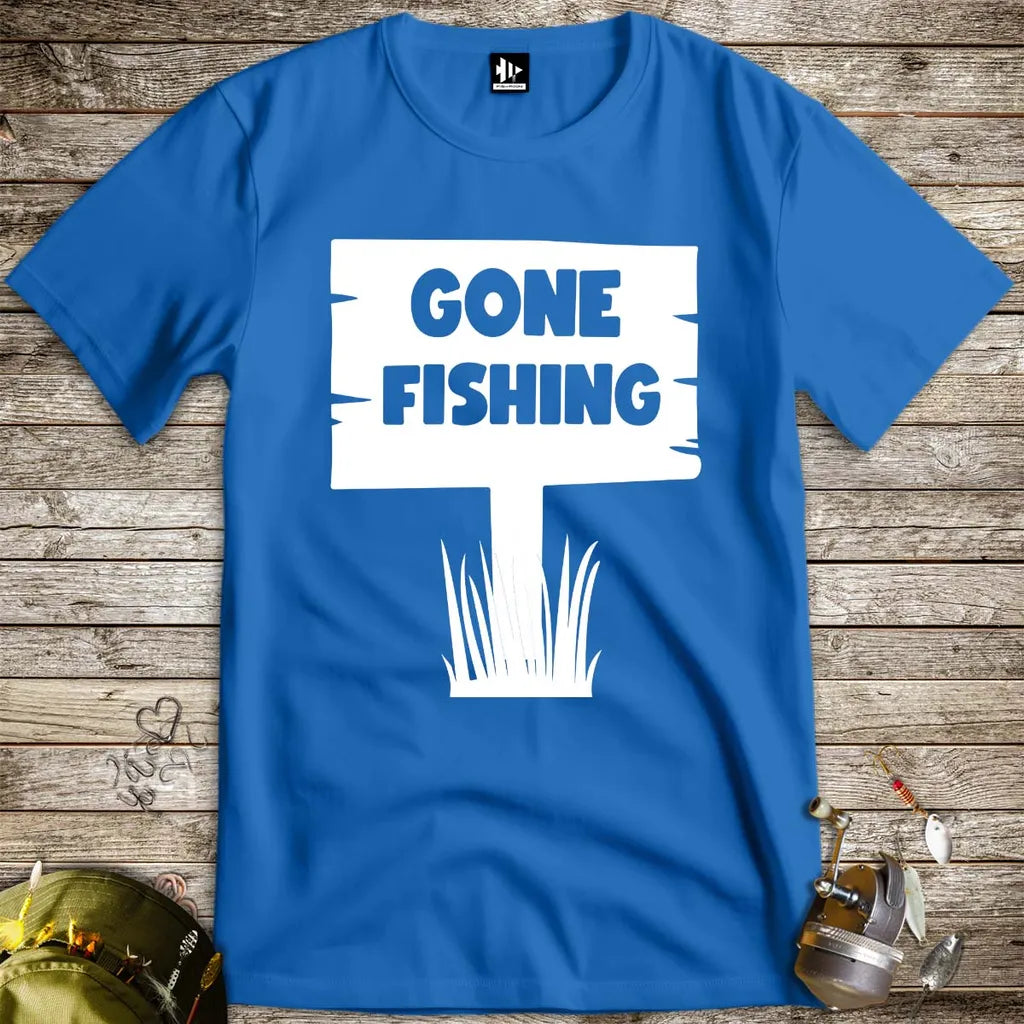 Gone Fishing Tee - FISH - ROOM LLC