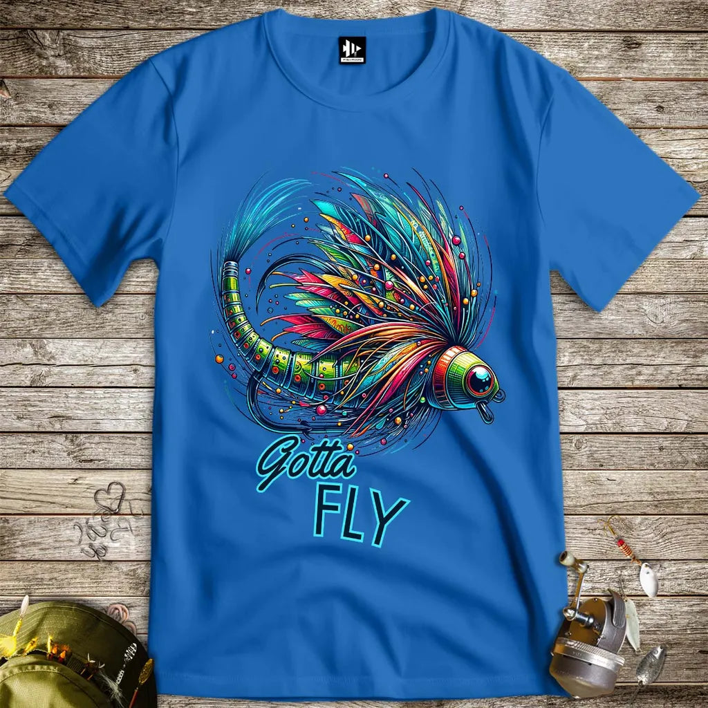 Gotta Fly Tee - FISH - ROOM LLC