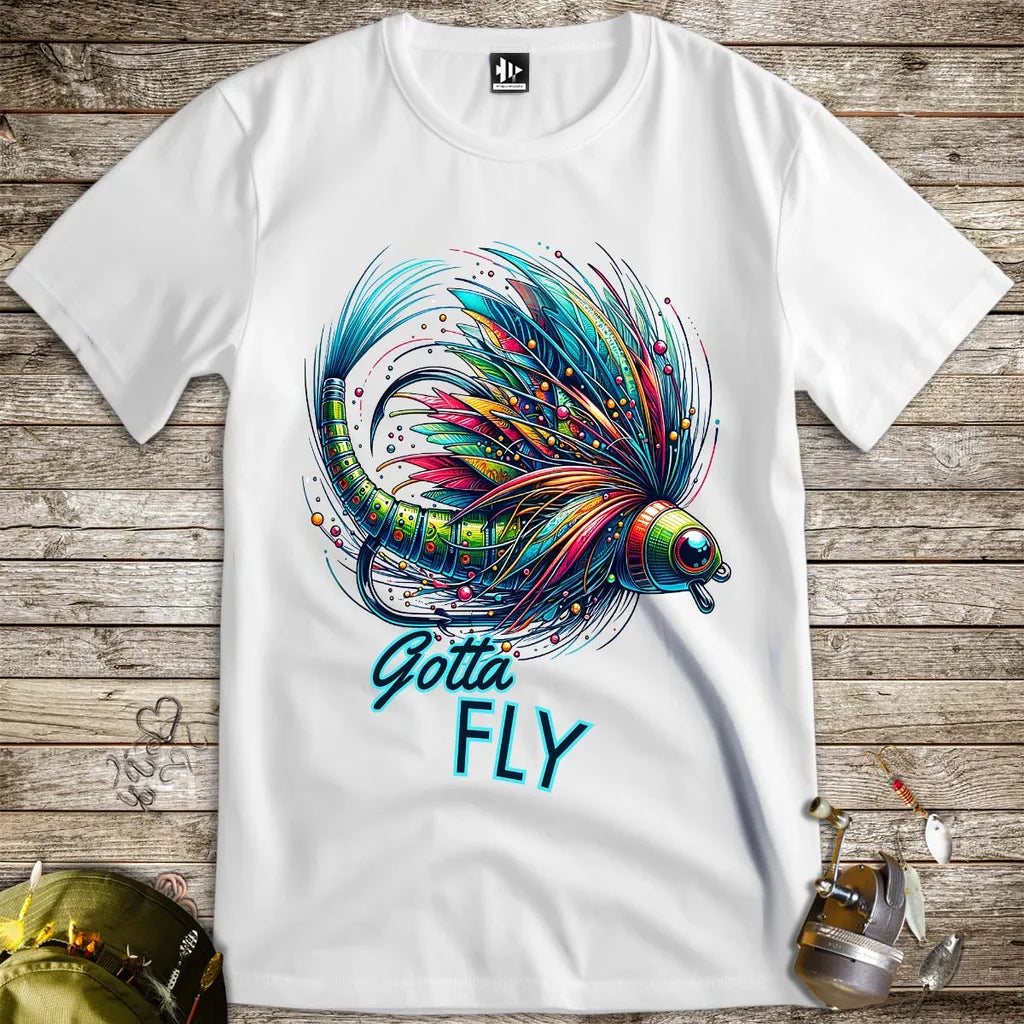 Gotta Fly Tee - FISH - ROOM LLC