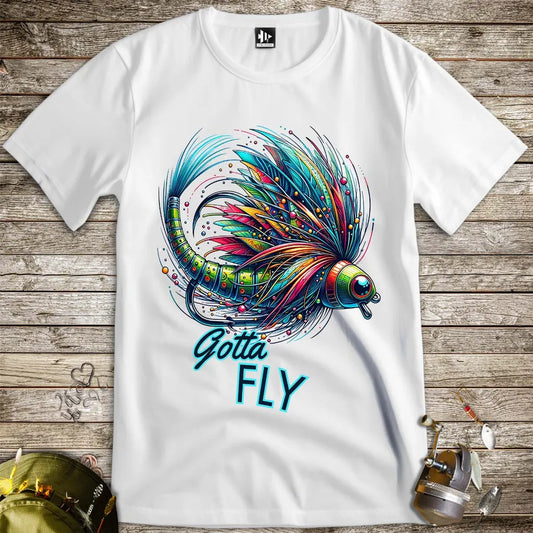 Gotta Fly Tee - FISH - ROOM LLC