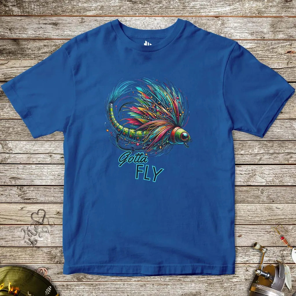 Gotta Fly Tee for Kids Royal Kids T-Shirt