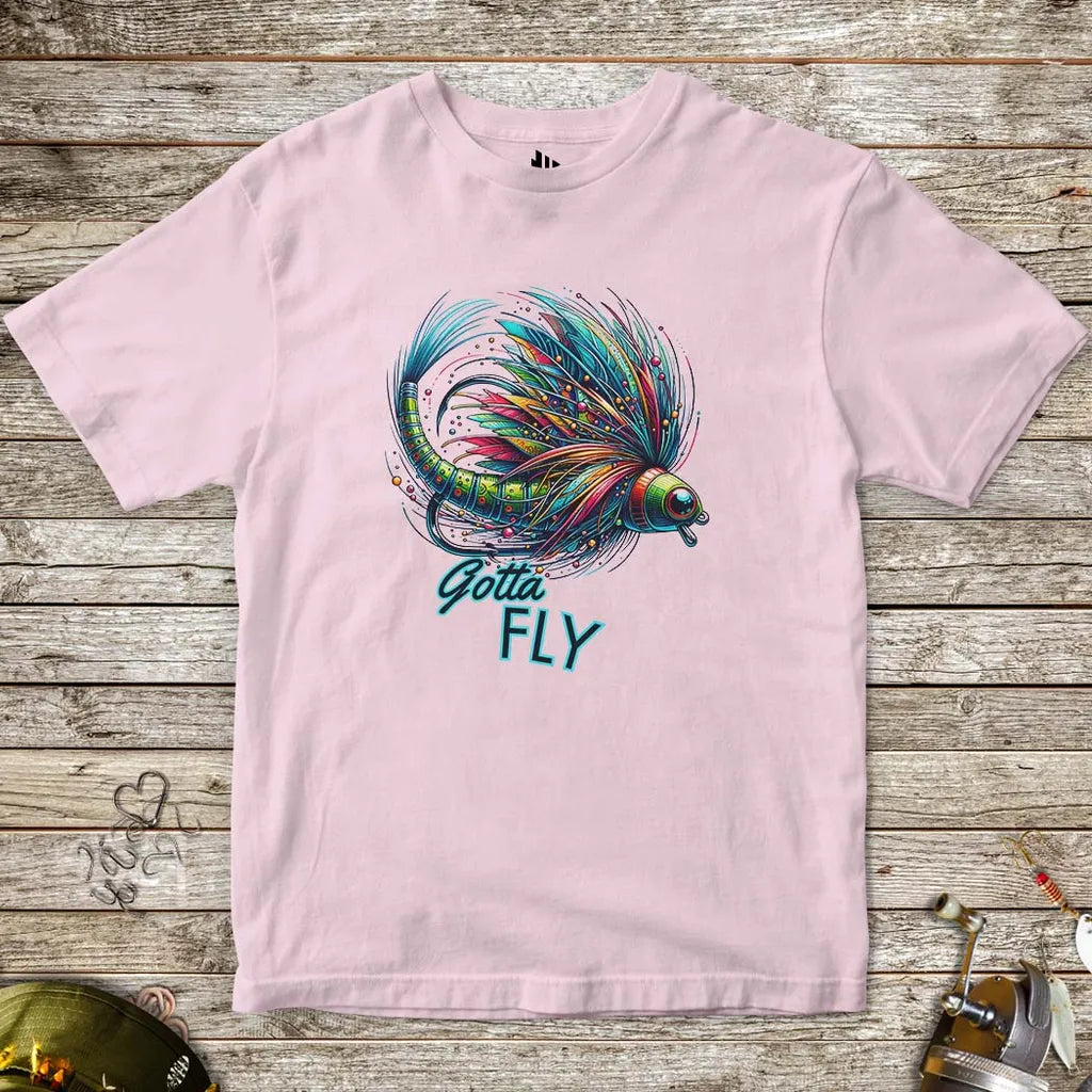 Gotta Fly Tee for Kids Light pink Kids T-Shirt
