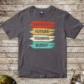 Charcoal, Grandad's Future Fishing Buddy Tee for Kids – fish-room