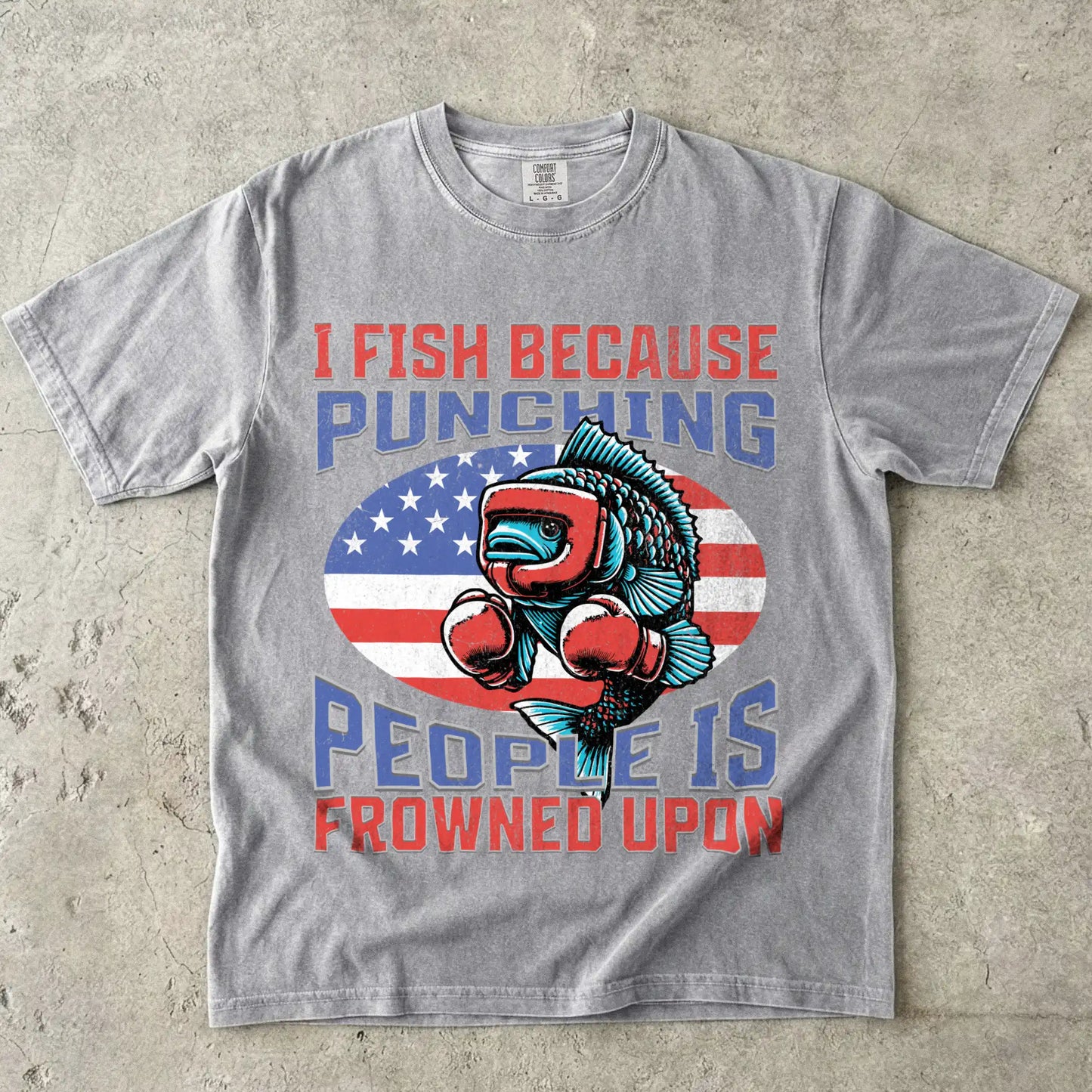 I Fish Because Punching People Is Frowned Upon