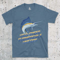 Heather Indigo, High-Speed Submersible Unicorn Tee – fish-room