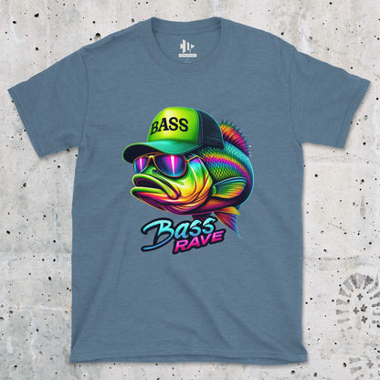 Heather Indigo, Bass Rave Tee – fish-room