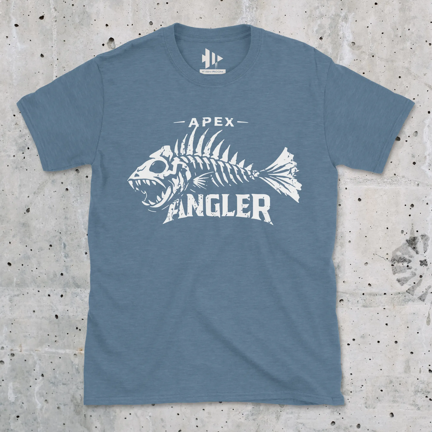 Heather Indigo, Apex Angler Tee – fish-room
