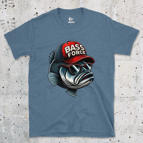 Heather Indigo, Bass Force Tee – fish-room
