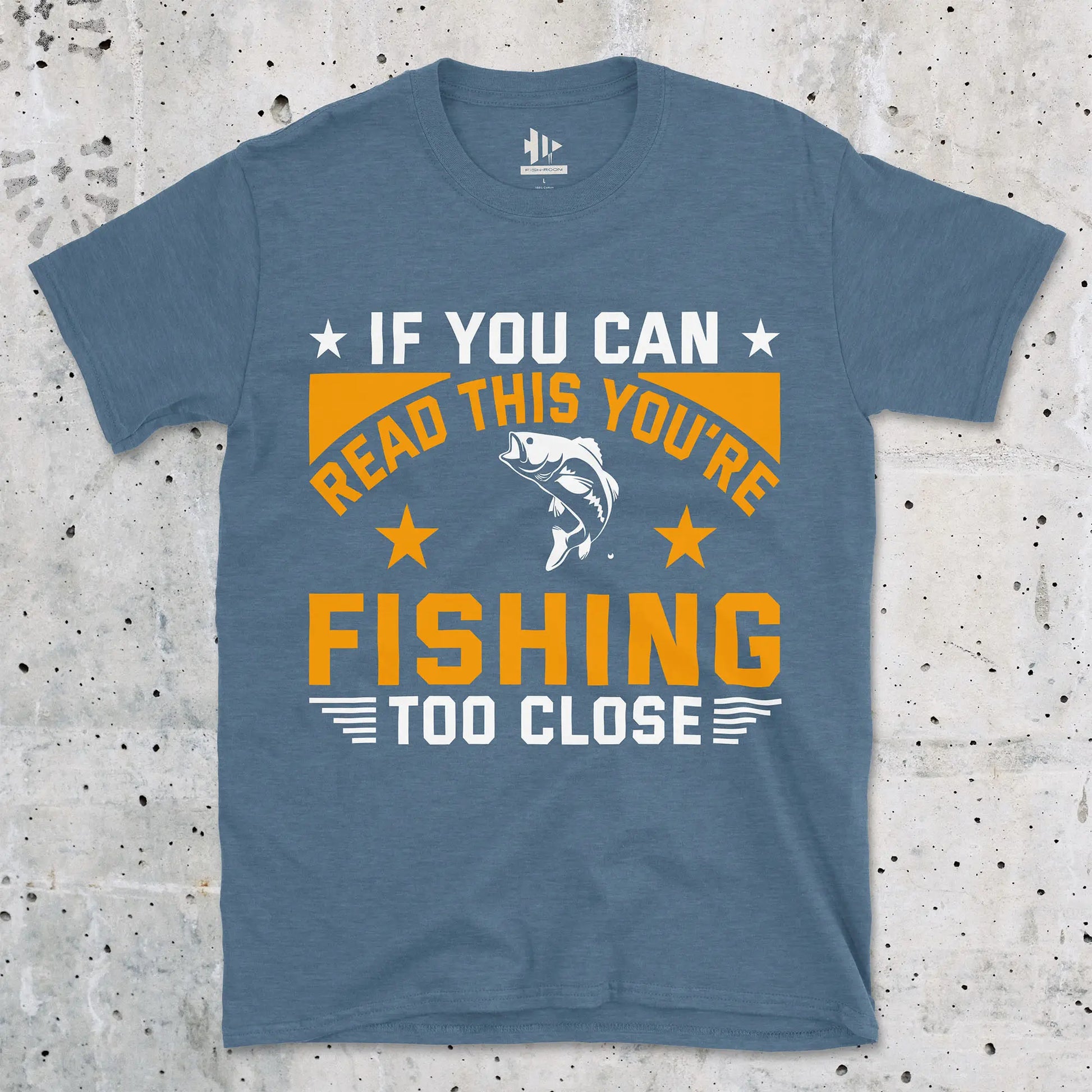 Heather Indigo, You're Fishing too Close Tee – fish-room