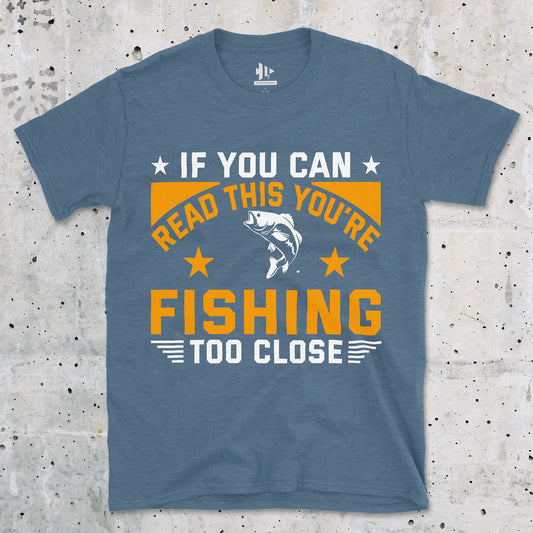 Heather Indigo, You're Fishing too Close Tee – fish-room