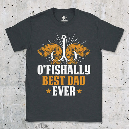 Heather Navy, O'Fishally Best Dad Ever Tee – fish-room