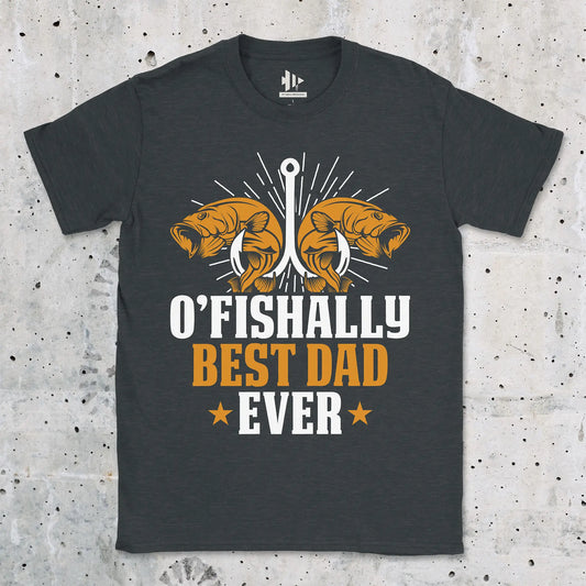 Heather Navy, O'Fishally Best Dad Ever Tee – fish-room