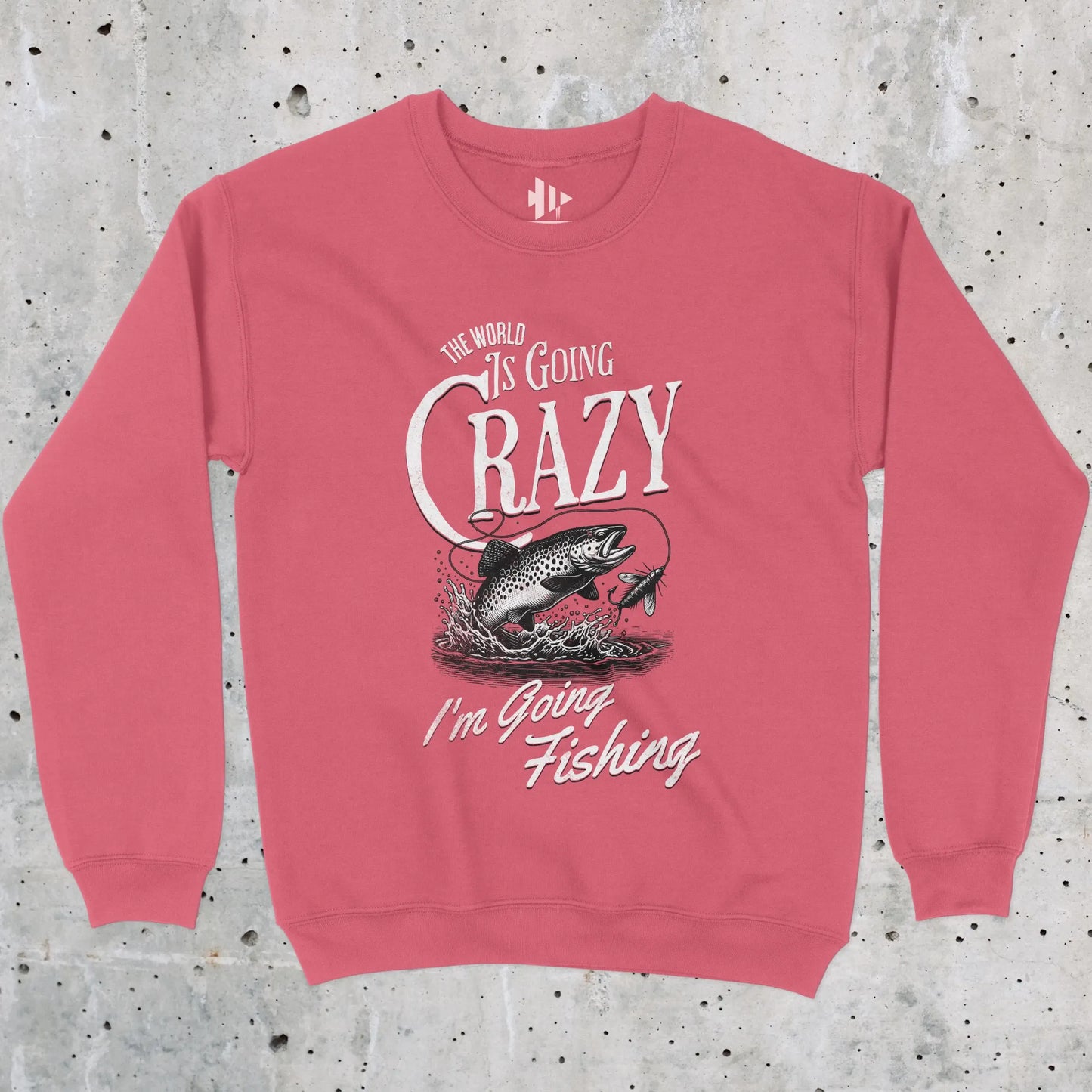 Heliconia, The World Is Going Crazy Sweatshirt – fish-room