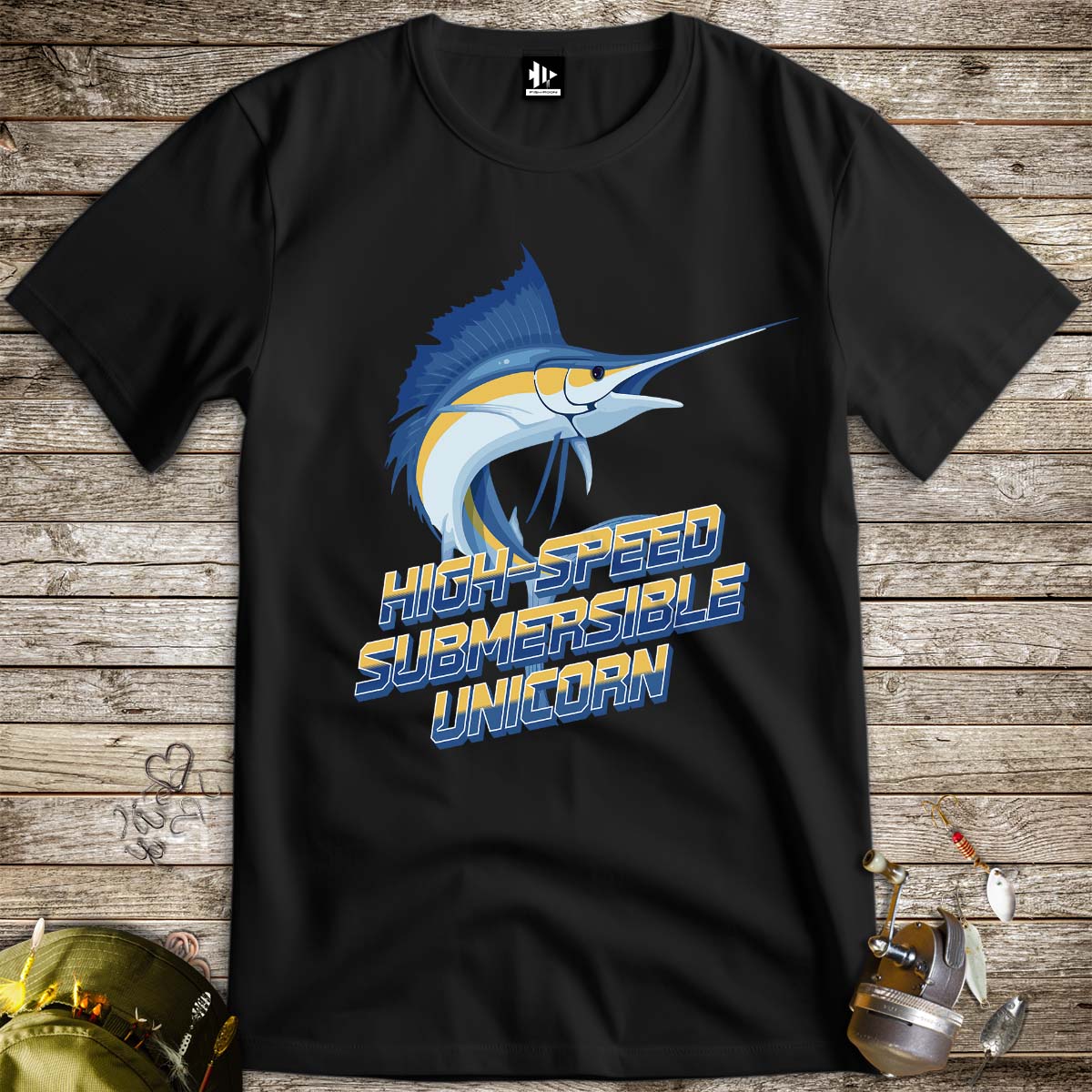 High - Speed Submersible Unicorn Tee - FISH - ROOM LLC
