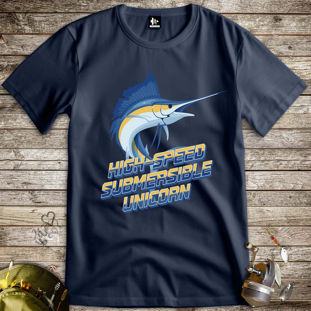 High - Speed Submersible Unicorn Tee - FISH - ROOM LLC