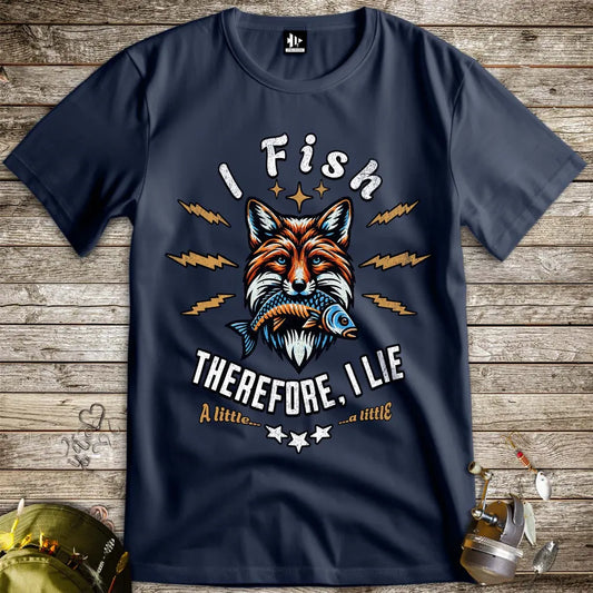 I Fish, Therefore I Lie... A Little Tee - FISH - ROOM LLC