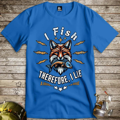 I Fish, Therefore I Lie... A Little Tee - FISH - ROOM LLC