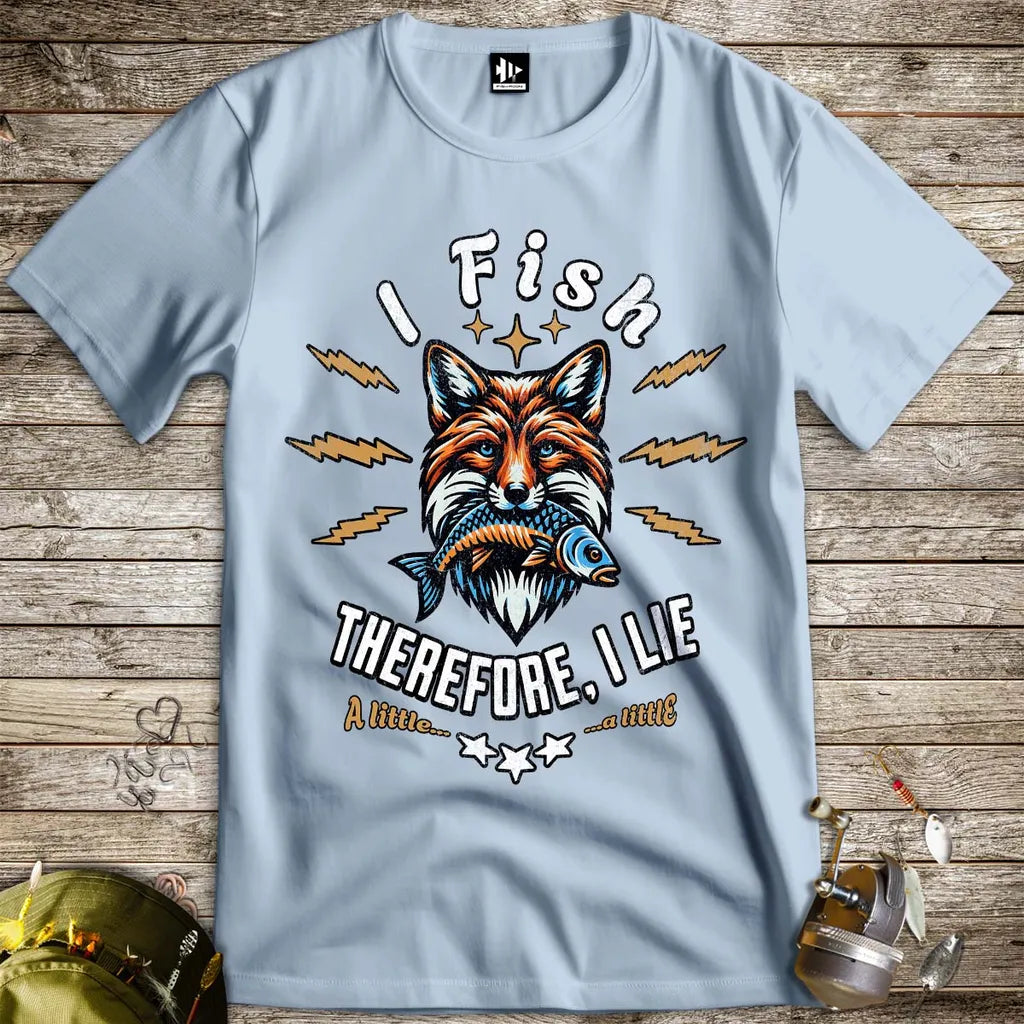 I Fish, Therefore I Lie... A Little Tee - FISH - ROOM LLC