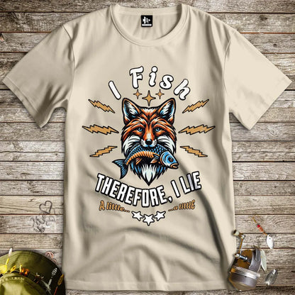 I Fish, Therefore I Lie... A Little Tee - FISH - ROOM LLC
