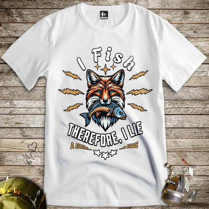 I Fish, Therefore I Lie... A Little Tee - FISH - ROOM LLC