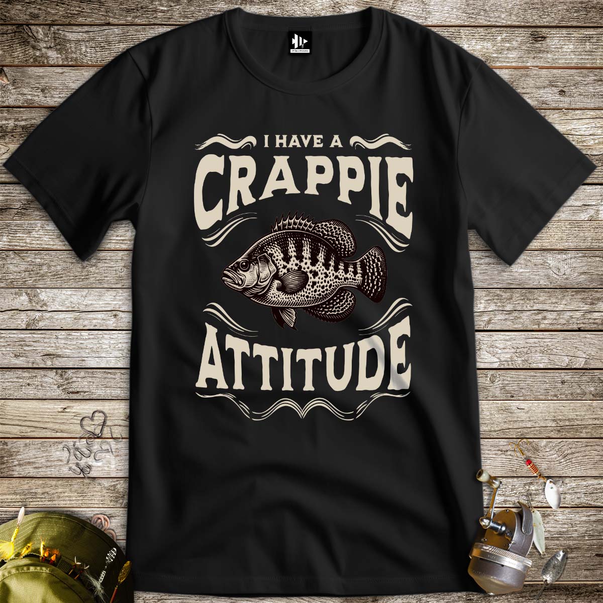 I have a Crappie Attitude Tee - FISH - ROOM LLC