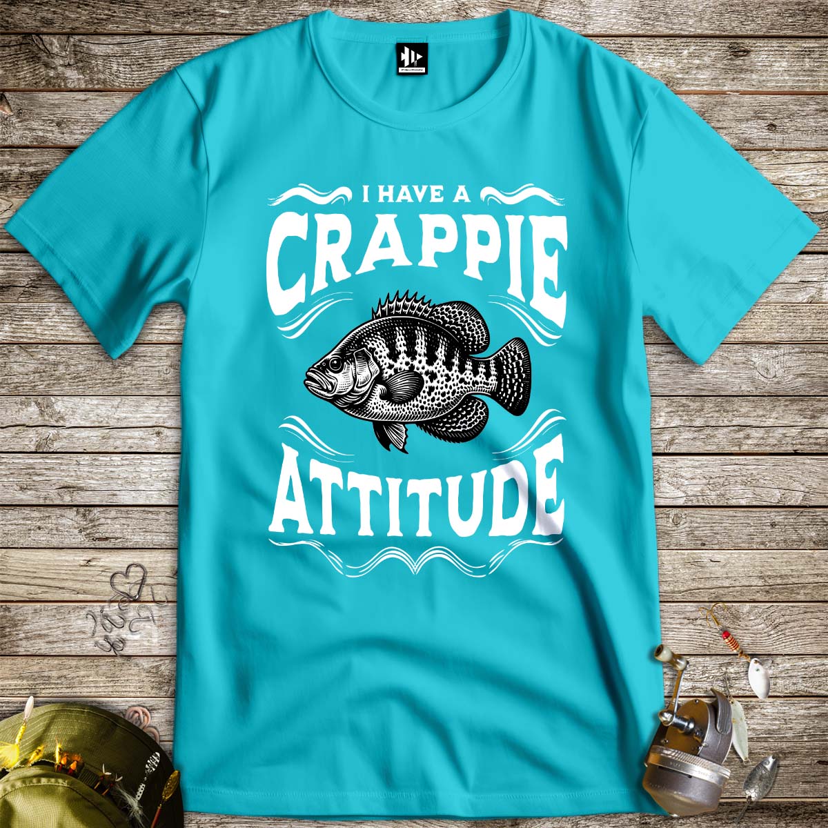 I have a Crappie Attitude Tee - FISH - ROOM LLC