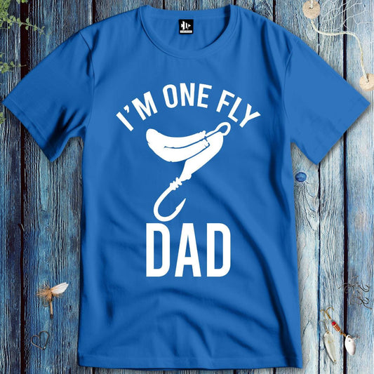 fish-room llc T-Shirt Royal / S I'm One Fly Dad T-Shirt