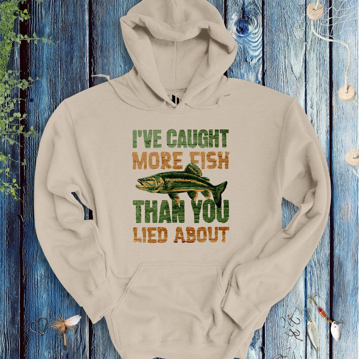 I've Caught More Fish Than You Lied About Hoodie-funny fishing t shirt-FISH-ROOM LLC