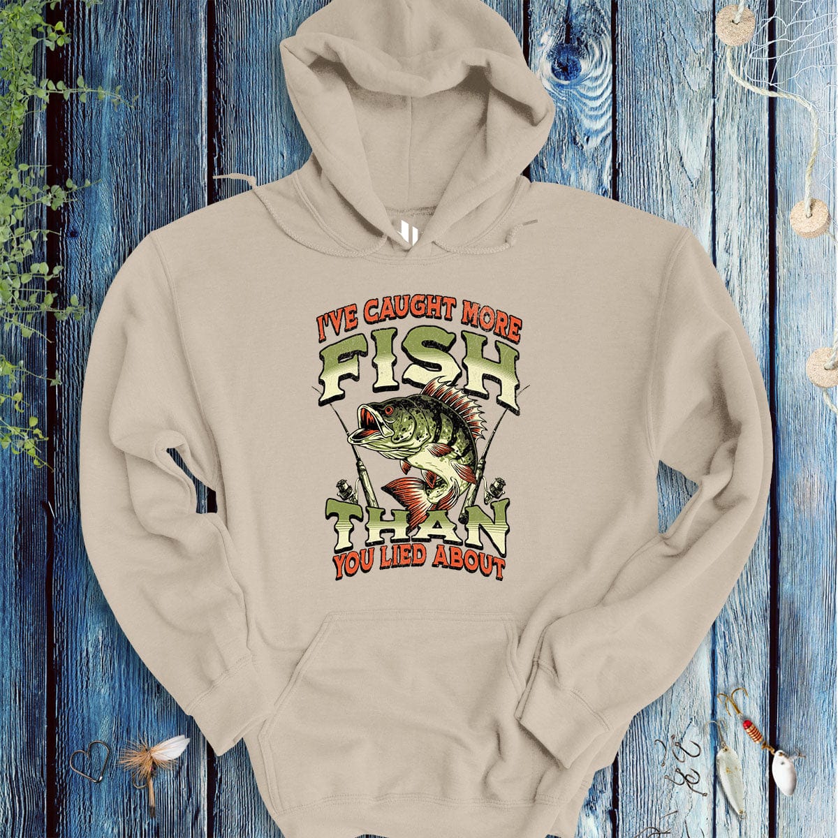 I've Caught More Fish Than You've Lied About Hoodie-funny fishing t shirt-FISH-ROOM LLC