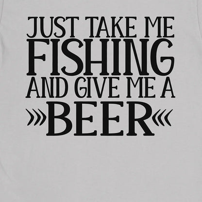 Ice Grey, Just Take Me Fishing Tee – fish-room