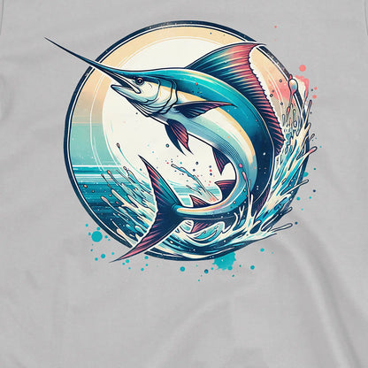 Ice Grey, Swordfish Ocean Sunset Tee – fish-room