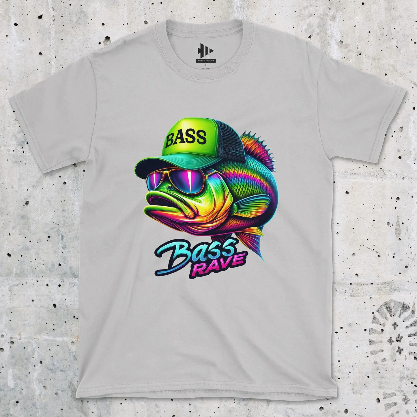 Ice Grey, Bass Rave Tee – fish-room