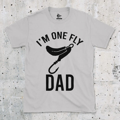Ice Grey, I'm One Fly Dad Tee – fish-room