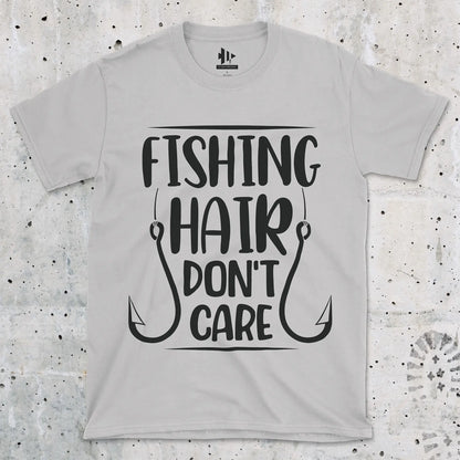Ice Grey, Fishing Hair Don't Care Tee – fish-room