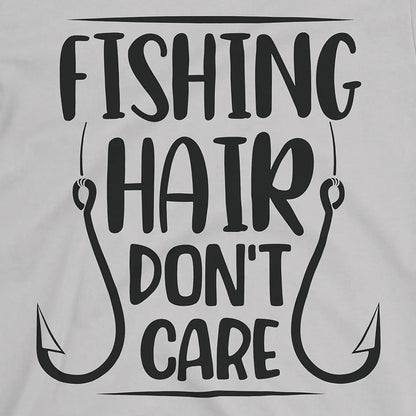 Ice Grey, Fishing Hair Don't Care Tee – fish-room