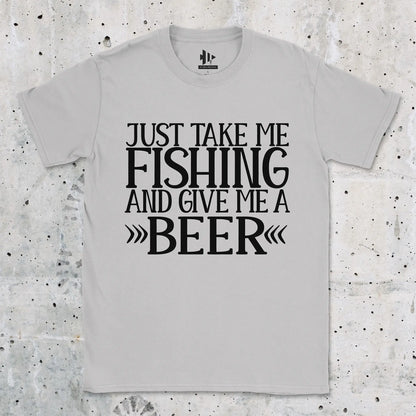 Ice Grey, Just Take Me Fishing Tee – fish-room